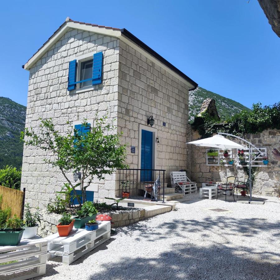 Vintage Stone House Eldo In Podaspilje, Omiš Exterior foto