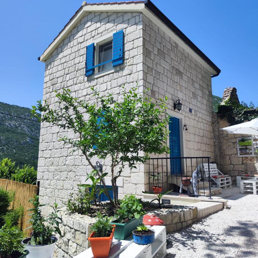Vintage Stone House Eldo In Podaspilje, Omiš Exterior foto